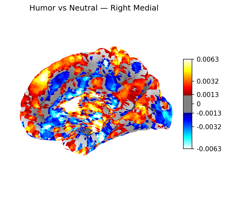 Classifier weights — Right medial